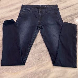 7 For All Mankind - The Skinny Jeans Jeggings- Size:29